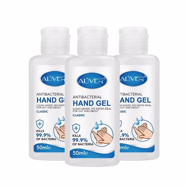 Small Bottle 50ml Rinse-Free Hand Sanitizer Gel