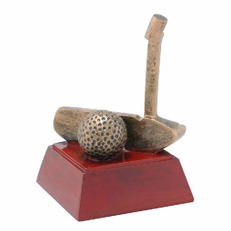 Golf Resin Sculpture