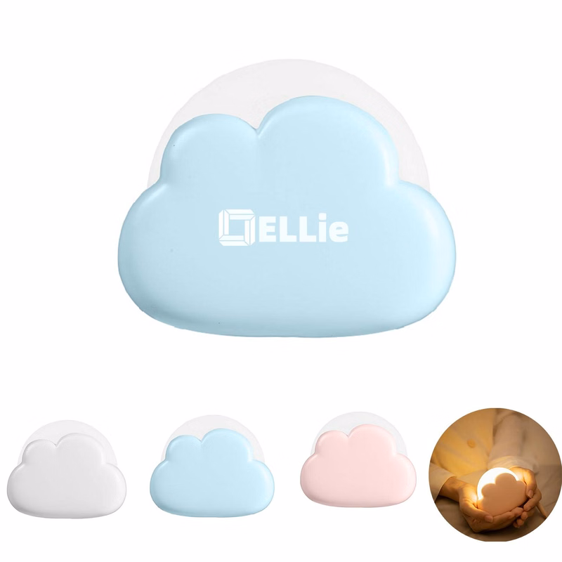 Rechargeable Clouds Shaped ABS Night Light
