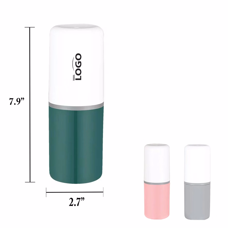 MOQ100 Fashion Travel Toothbrush Holder Cup Portable Utensil