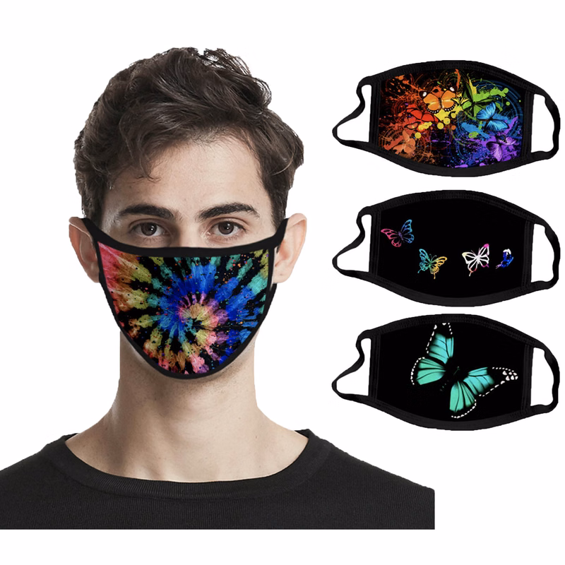 Custom Full-Color Reusable Face Mask
