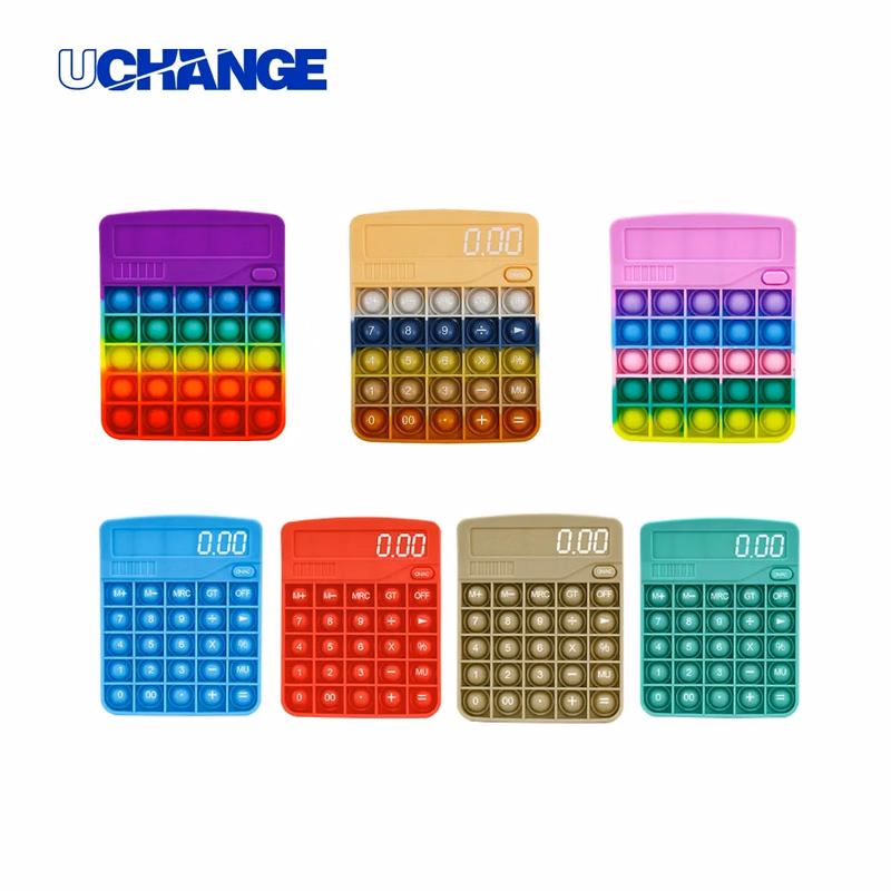 Calculator Design Fidget Pop Bubble Sensory Toy