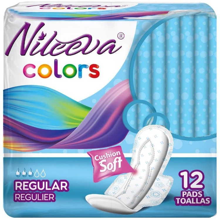 Cushion Soft Maxi Pads with Wings Regular - 12 Count 1