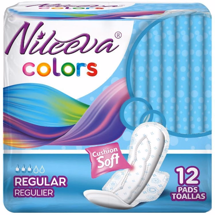 Cushion Soft Maxi Pads with Wings Regular - 12 Count