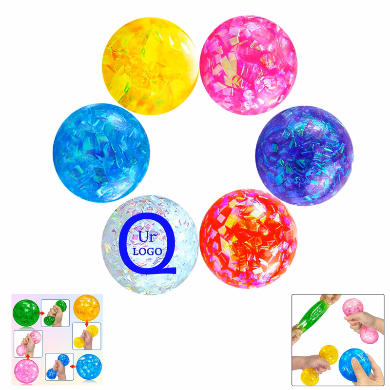 Soft Rubber Ribbon Stress Ball