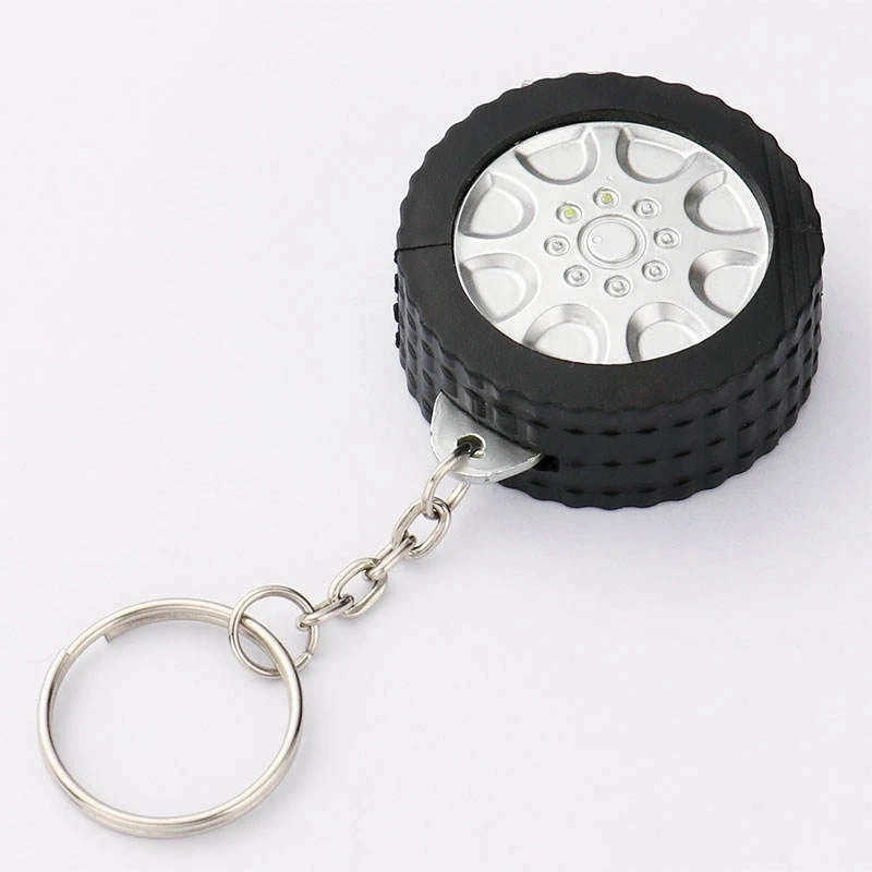 Mini Tire Tape Measure With Keychain 1