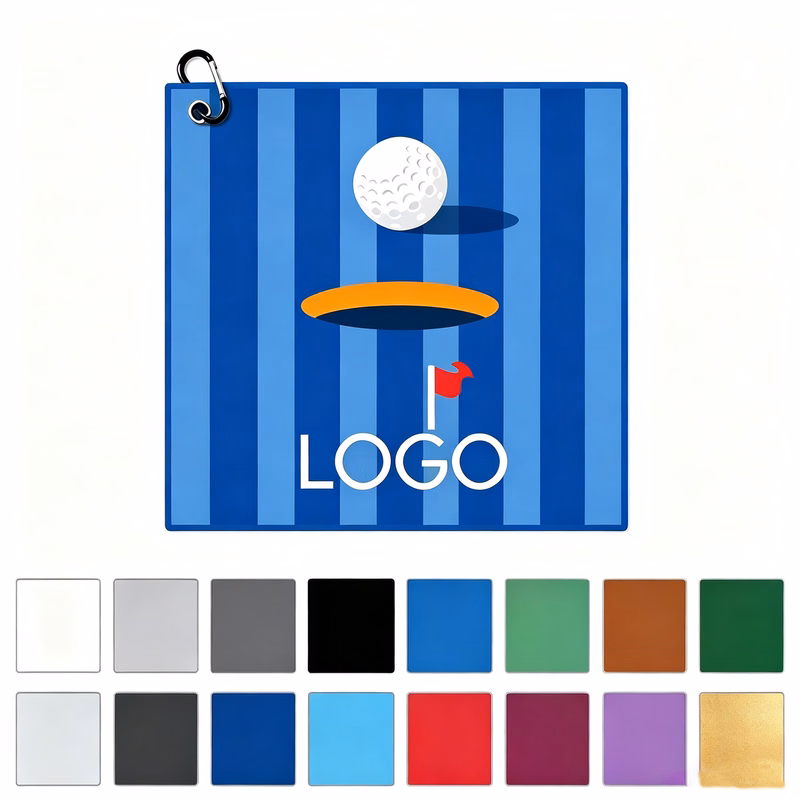Custom Waffle Microfiber Golf Towel