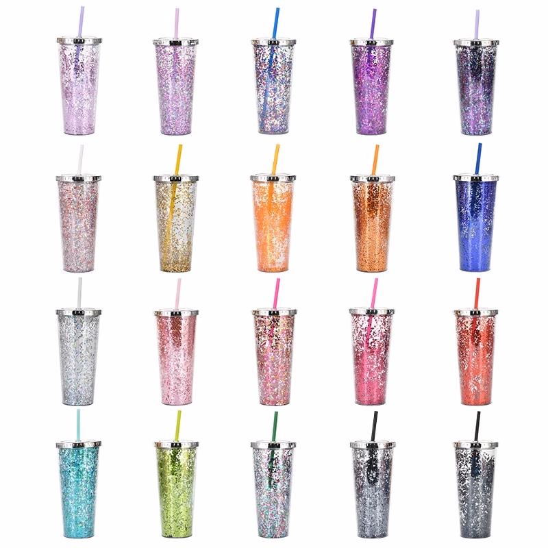Tumbler With Reusable Straw 24Oz