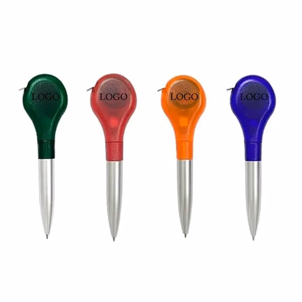 Ballpoint Pen Tape Measure for Office, School and Events