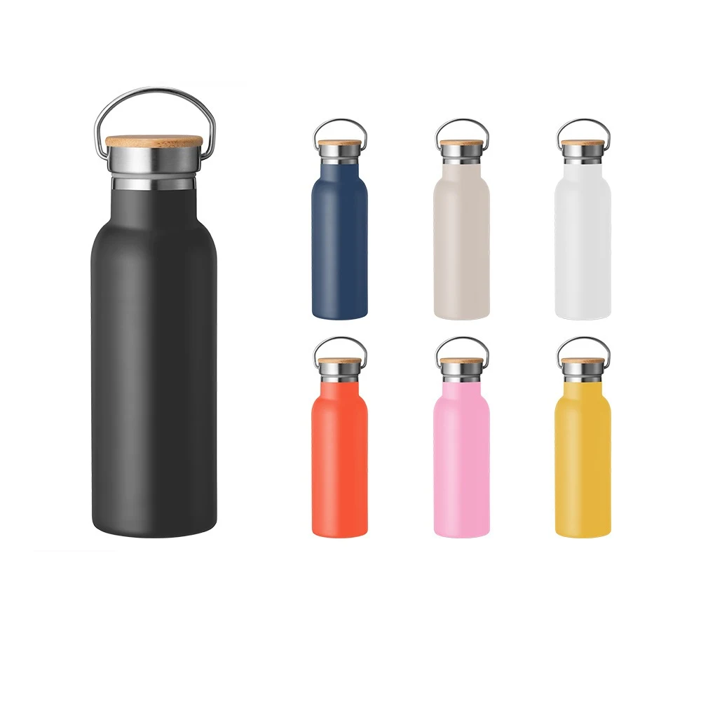 20 oz Stainless Steel Double Wall Vacuum Insulated Tumbler W/Handle 1