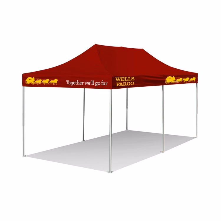 10x20 Custom Tent w/ Printed Valances