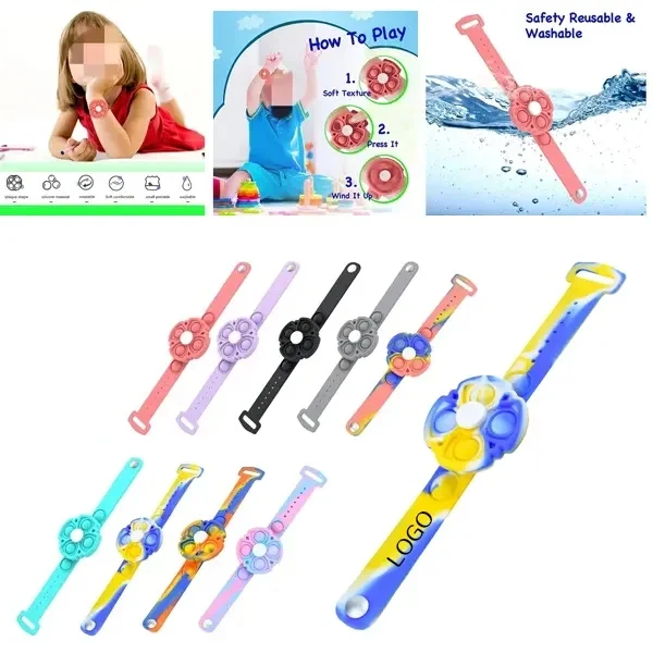 Rotating Bubble Stress Relief Bracelet 1