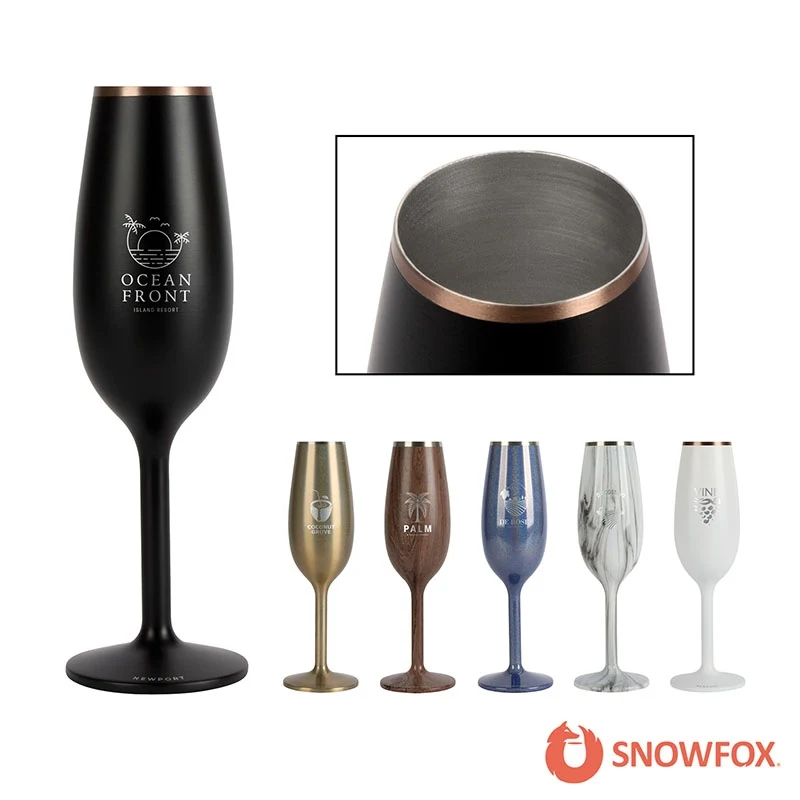 Snowfox® 6 oz. Insulated Champagne Flute 1