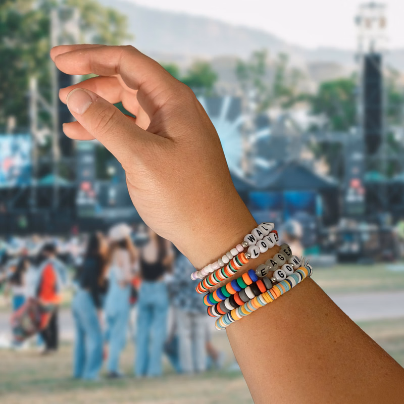 Custom Beaded Friendship Bracelet