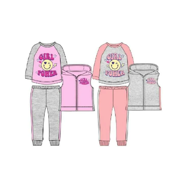 Girls 3pc Fleece Set - Size 12M-24M 1