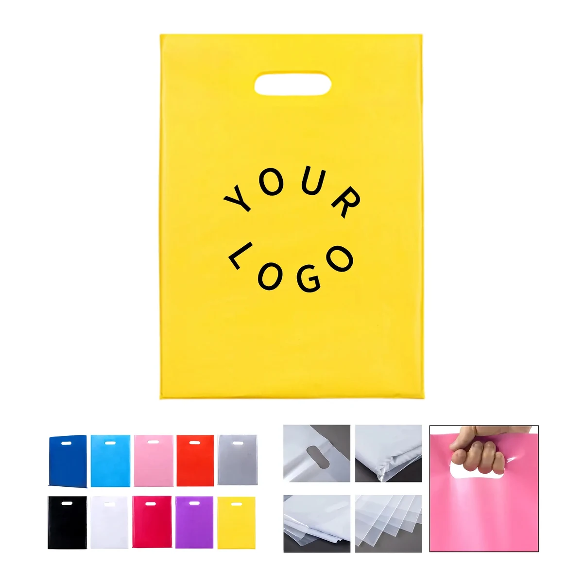 Die Cut Handle Bag (14""x10"") 1