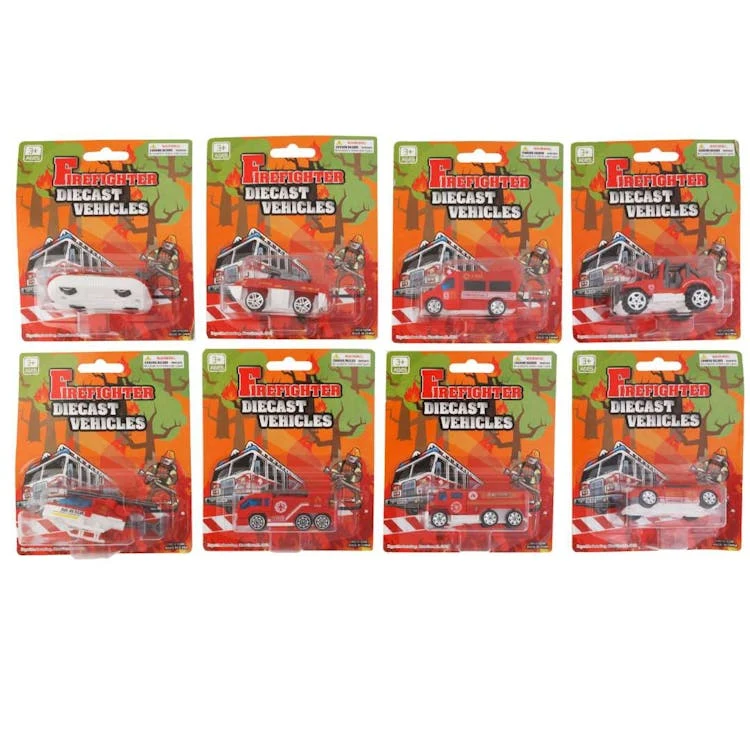 Firefighter Diecast Vehicles - Assorted 1