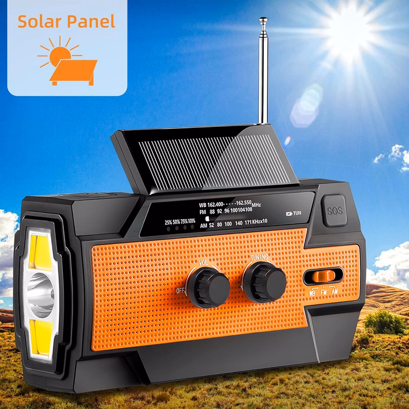 Hand Crank Radio, Emergency Weather Radio