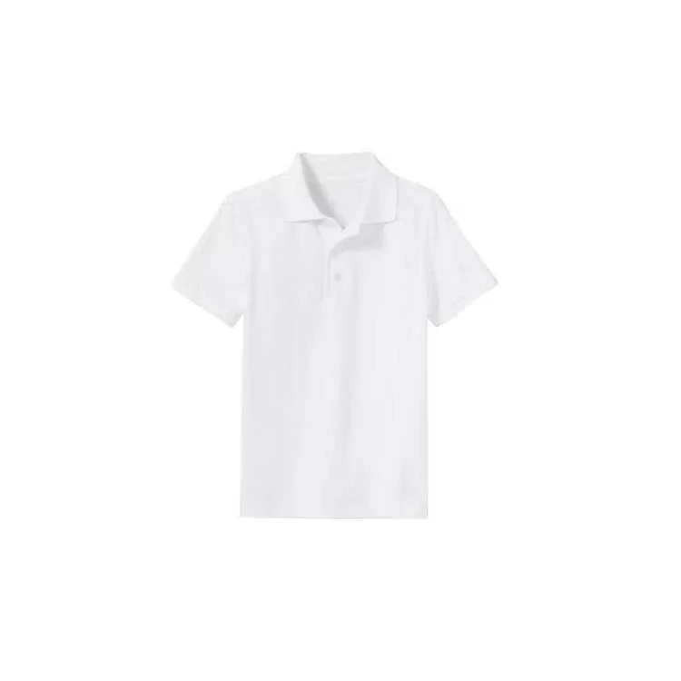 Uniform Polos - Extra Large White Short Sleeve 1