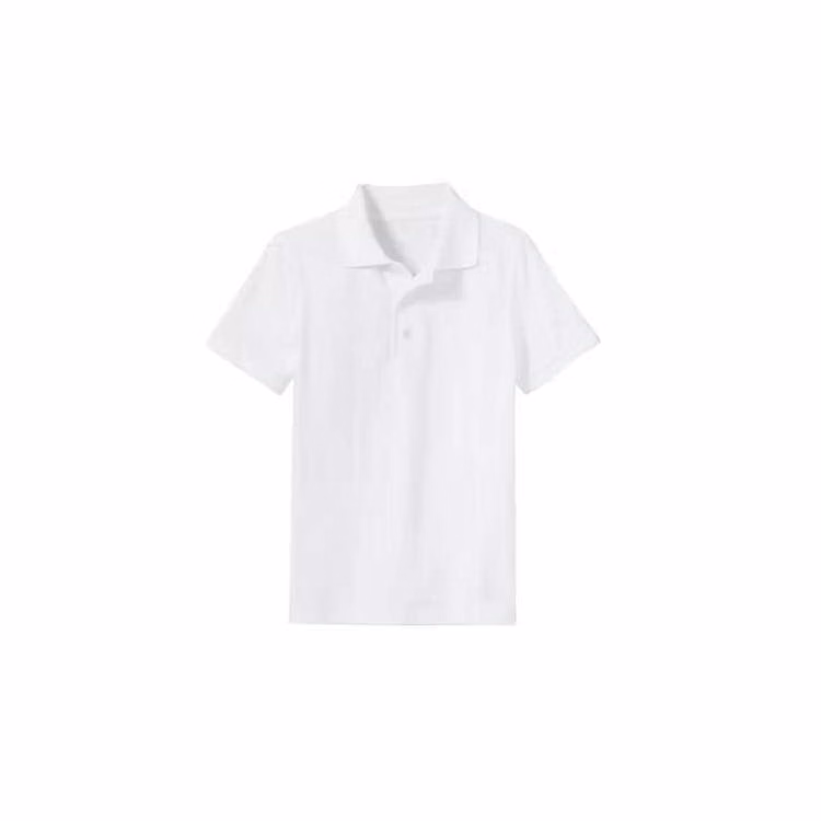 Uniform Polos - Extra Large White Short Sleeve