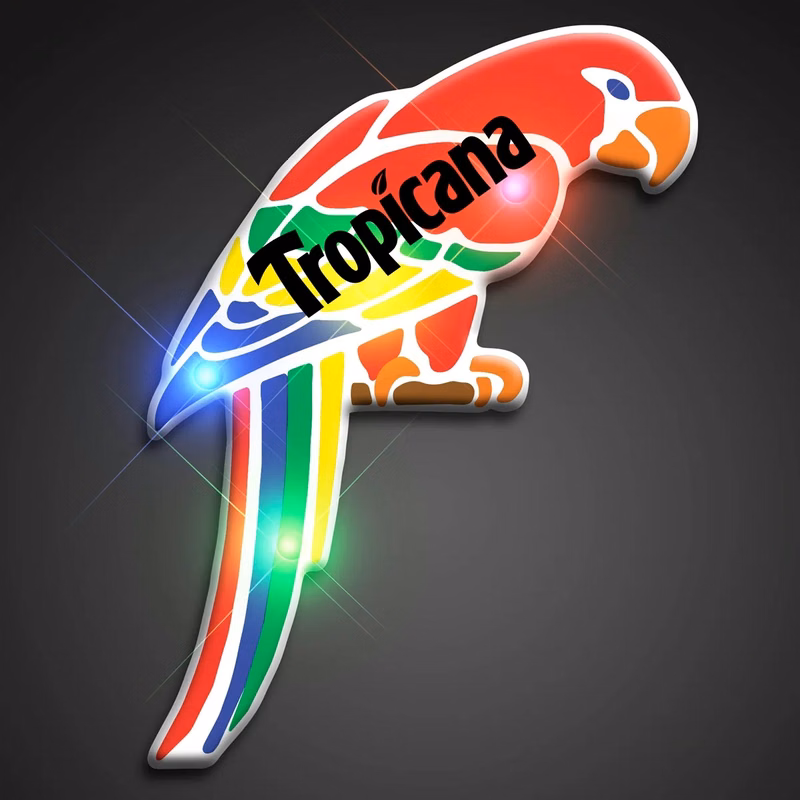 Flashing Parrot Lights