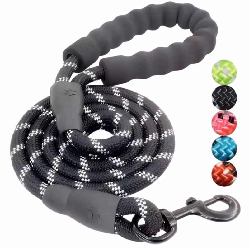 Custom Logo Nylon Dog Lead 60" x 0.3"