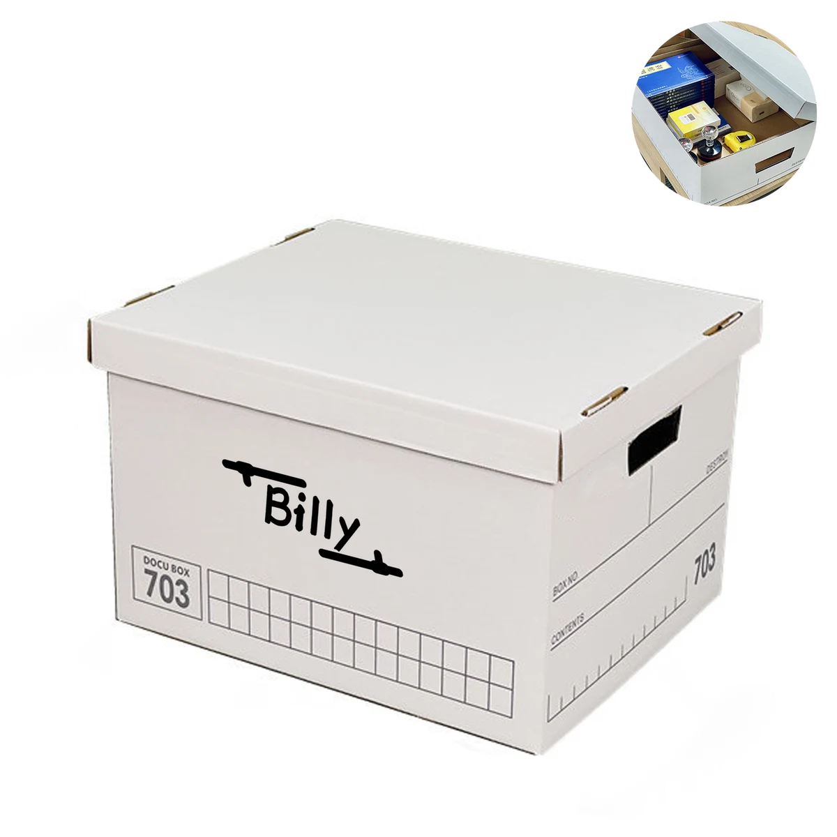 Paper Storage Boxes With Lid 1