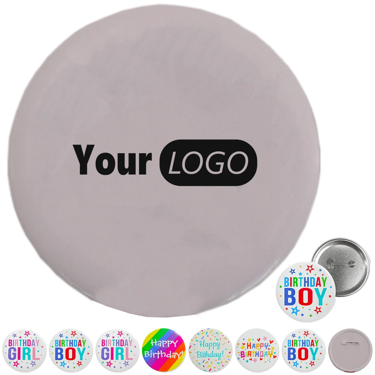 Iron Party Themed Decoration Badge 1