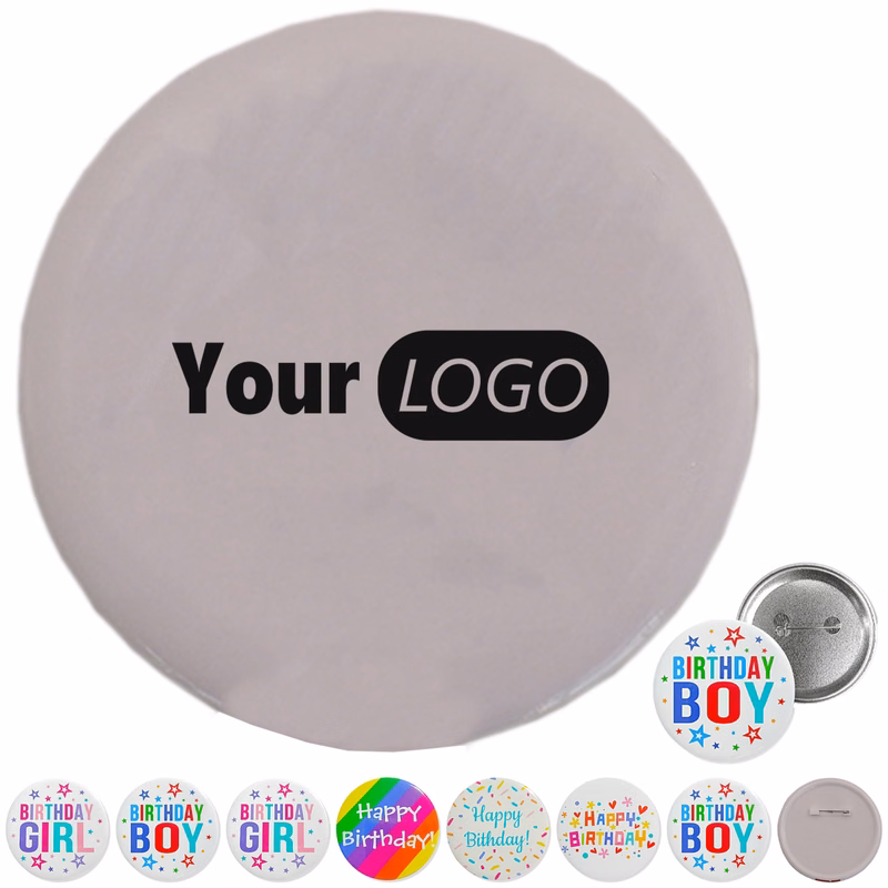 Iron Party Themed Decoration Badge