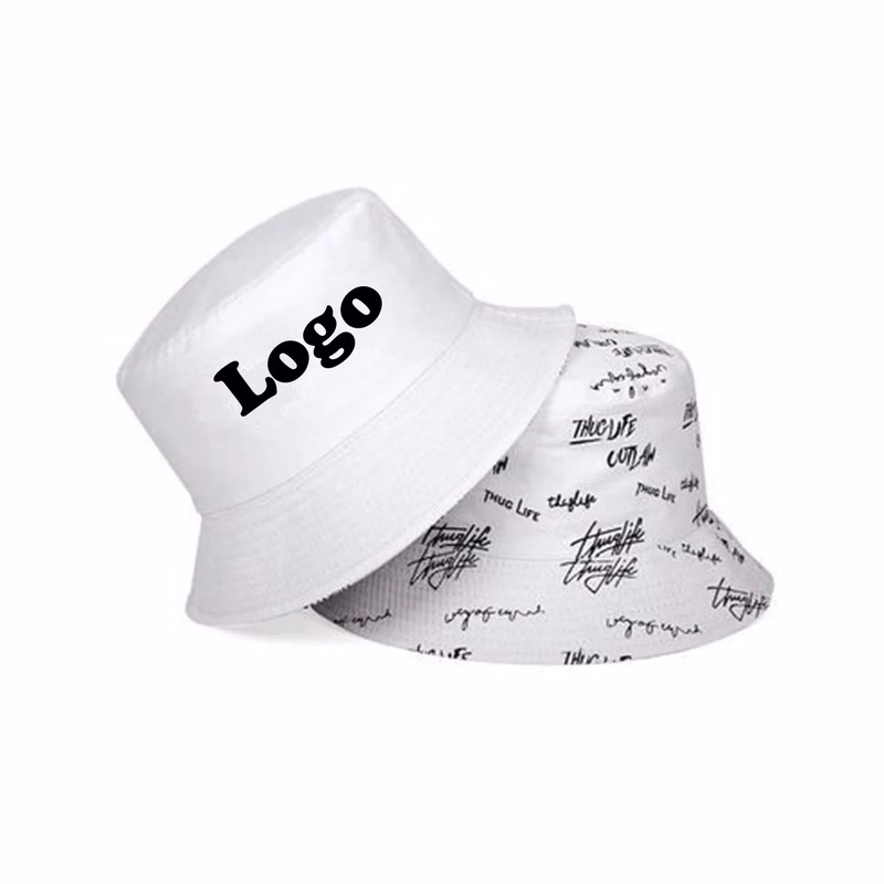 Two Side Printed Bucket Hats For Men Women