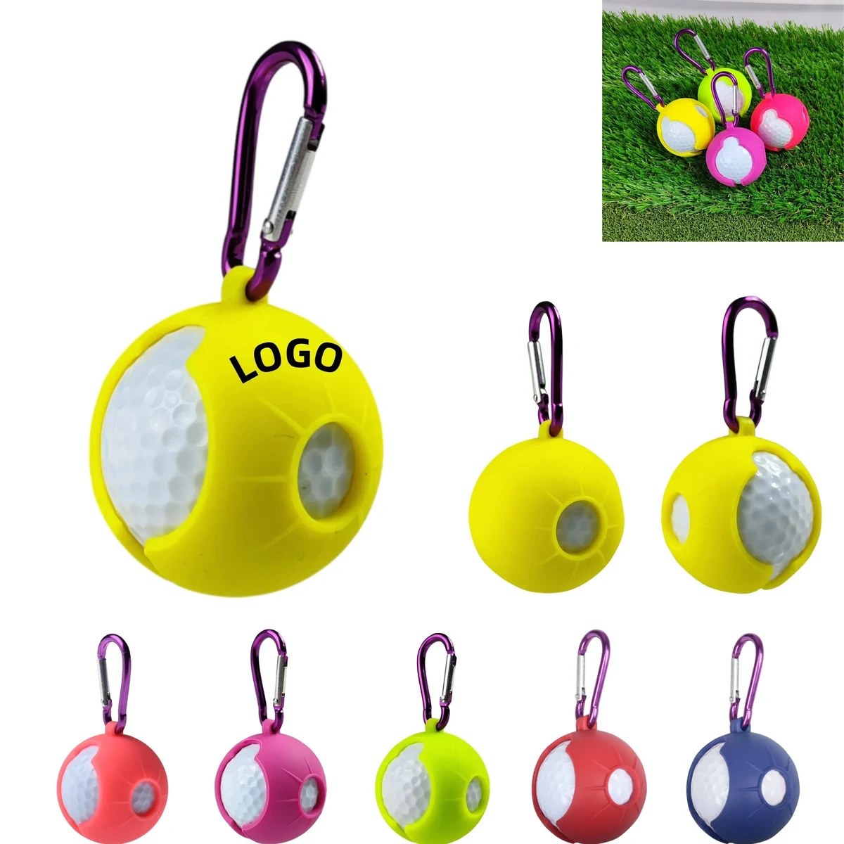Golf Silicone Ball Sleeve 1