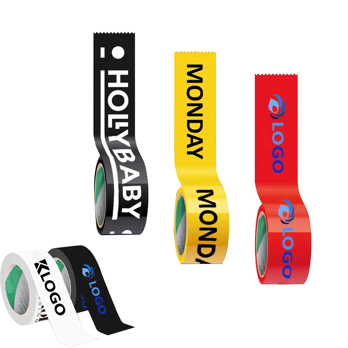 MOQ50pcs Custom Full Color Adhesive Packing Tape 1