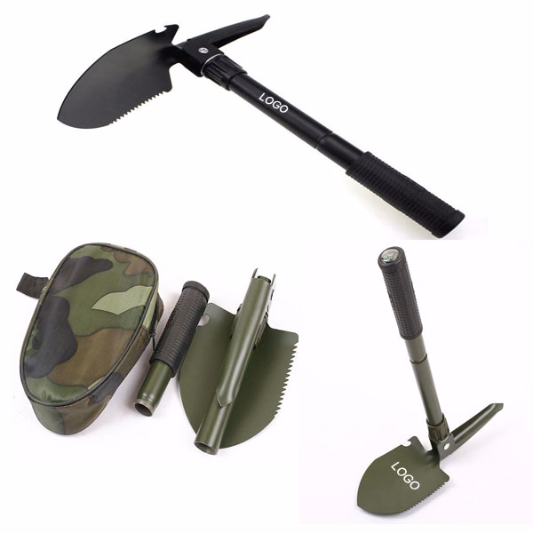 16-1/8" 3-IN-1 Mini Folding Shovel,