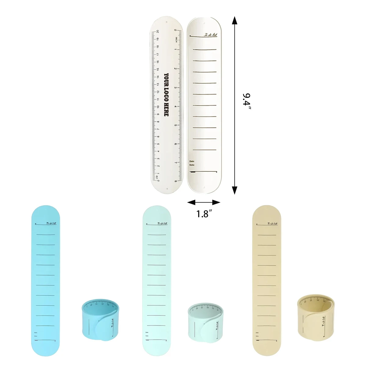 Silicone Pop Ring Memory To Be List Memo Bracelet MOQ 50PCS 1