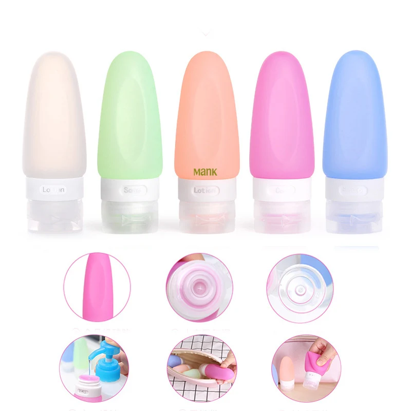 Portable Silicone Travel Bottle Set 60ml 1