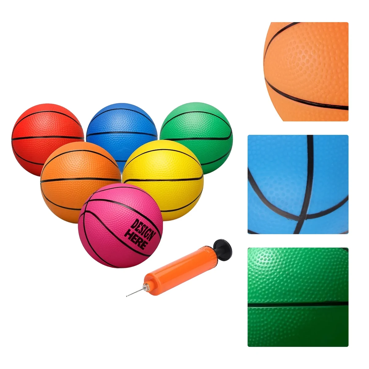 Inflatable PVC Basketball Toy 1