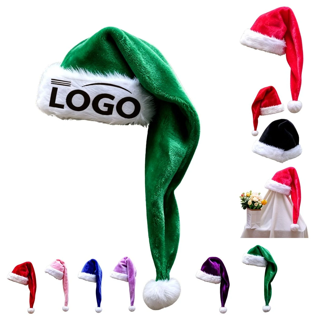 Extra Long Christmas Party Hat 1