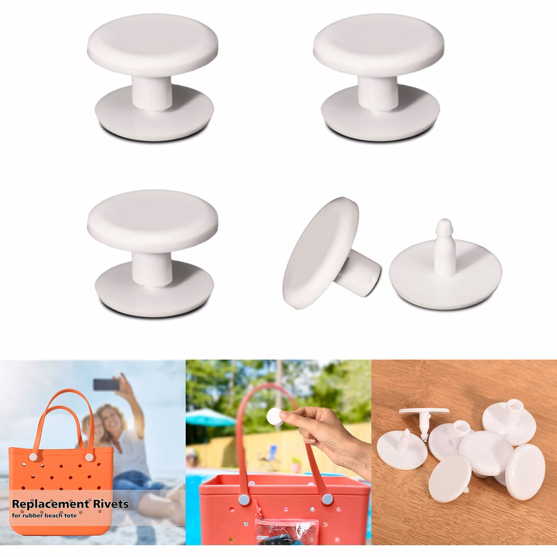 4 PCS Beach Bag Replacement Rivets for Bogg Bag