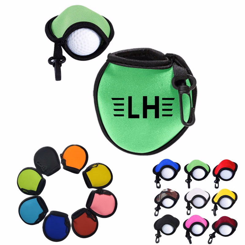 Full Color Neoprene Golf Ball Pouch