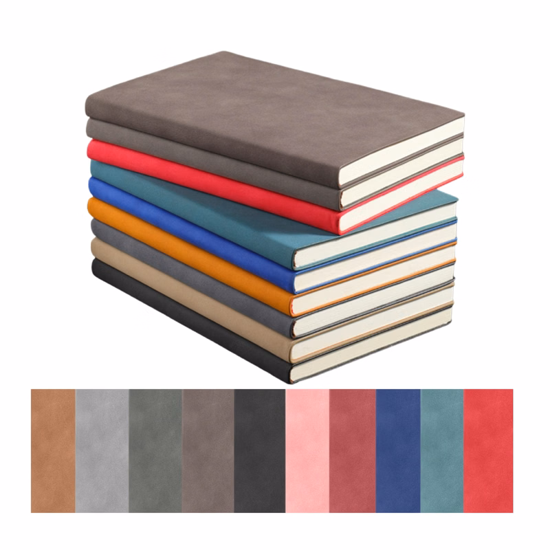 A6 Portable Sheepskin Business Notebook