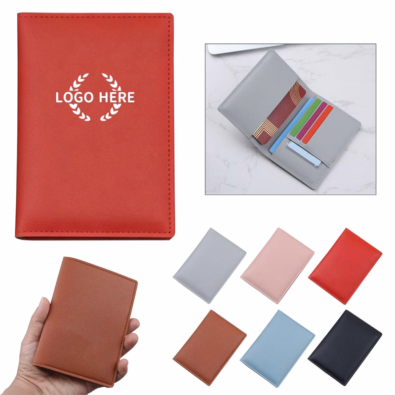 PU Passport Travel Holder