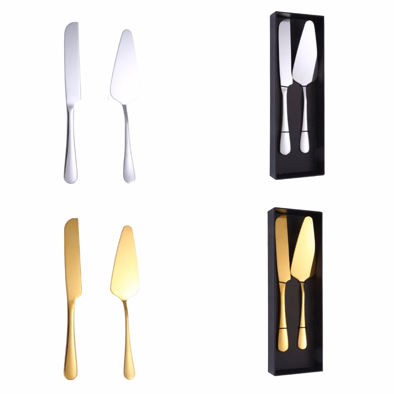 Cake Knife And Server Set