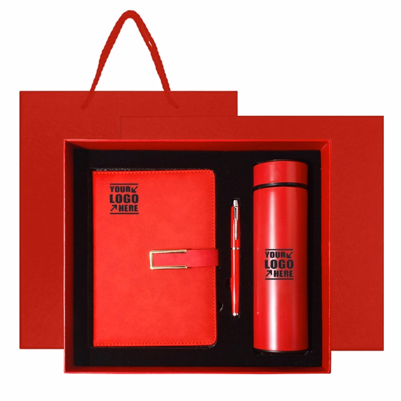 Gifts Set With Water Bottle Notebooks Pen