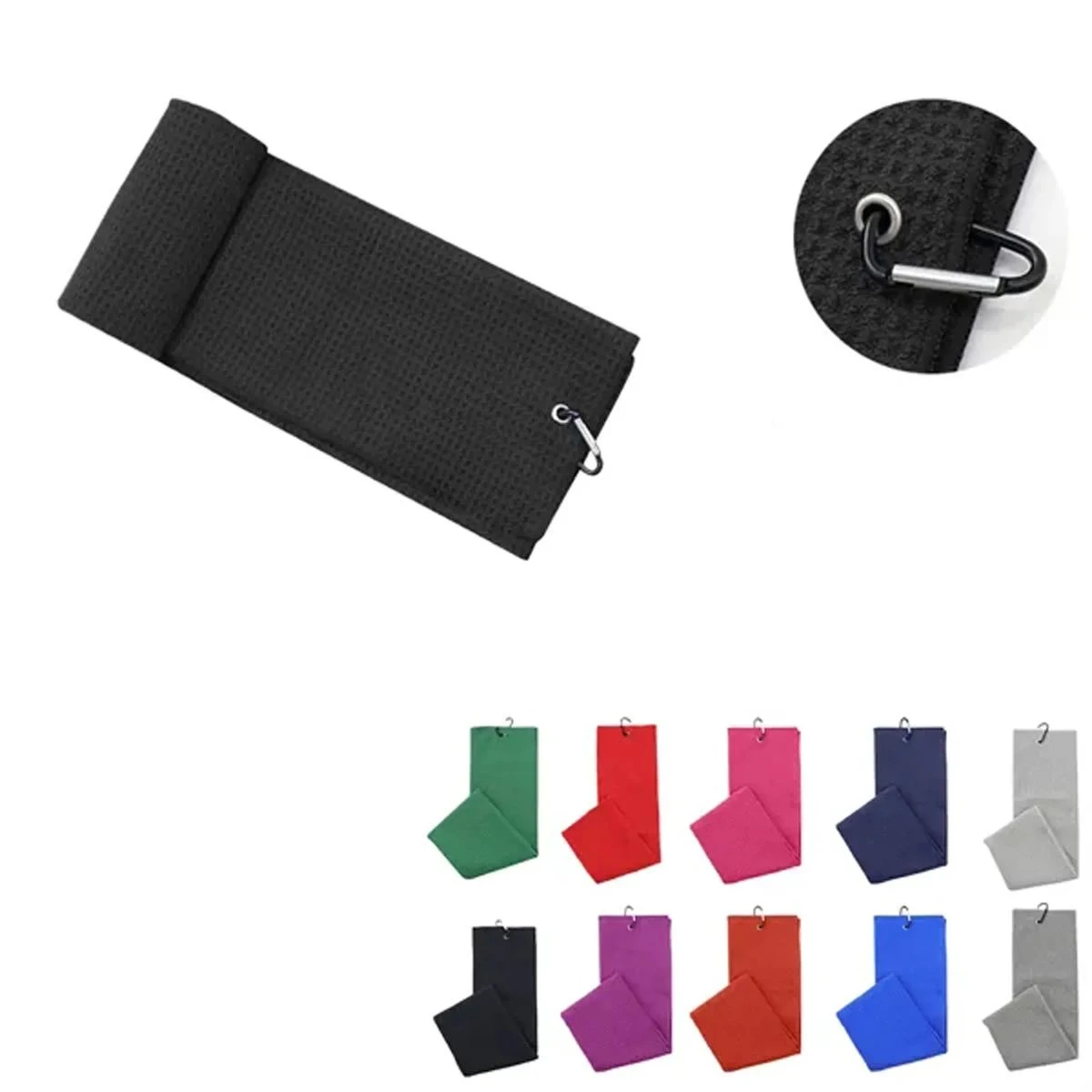Waffle Golf Towel 1