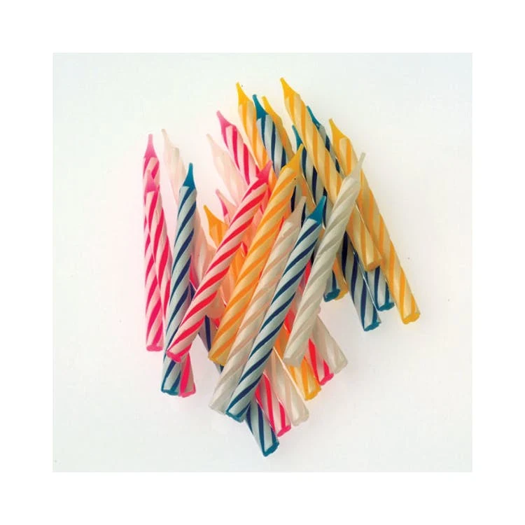 Birthday Candles - Assorted 24 Pack 1