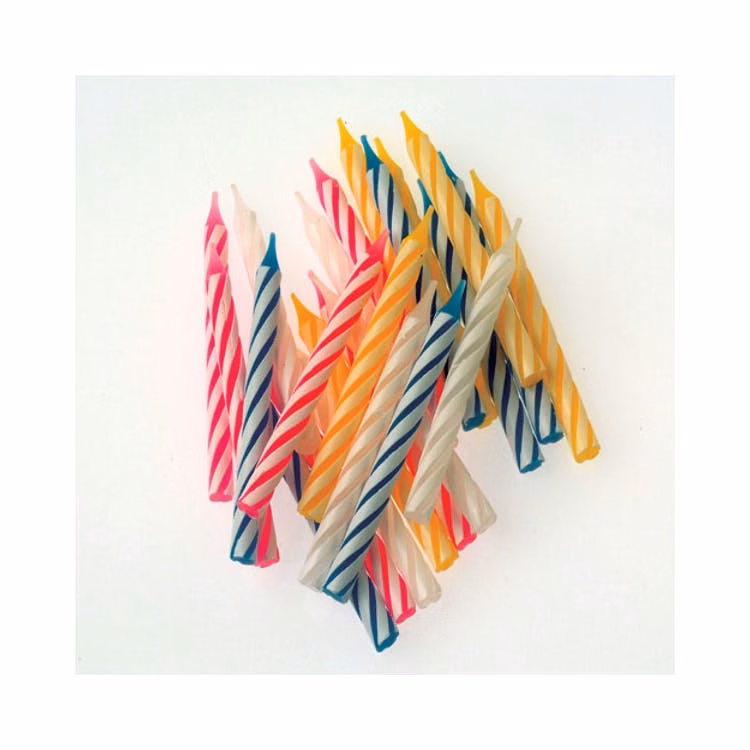 Birthday Candles - Assorted 24 Pack