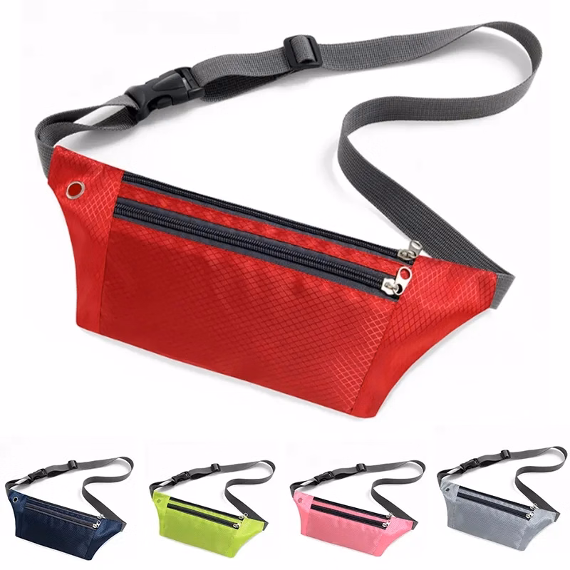 Waterproof Fanny pack With 3-Zipper Pockets