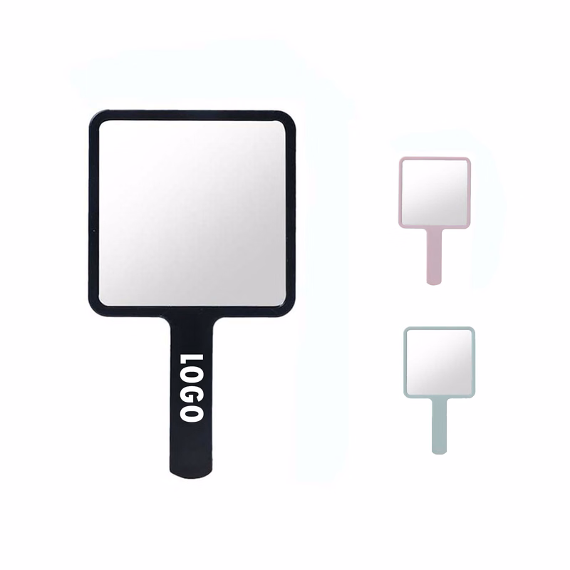 Handheld Square Makeup Mirror