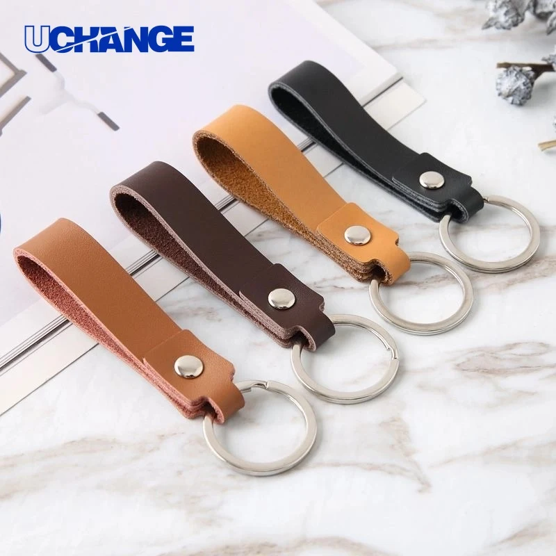 Leather Keychain Strap Holder for Car and Home 1