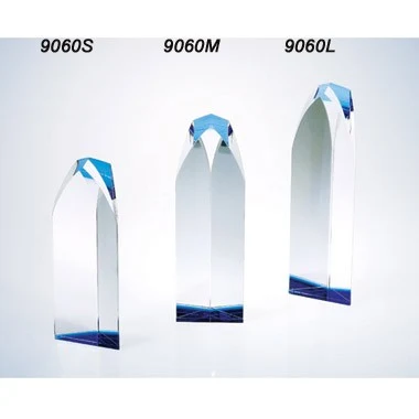 BLUE REFLECT CRYSTAL VIRTUE TOWER (LARGE) 1